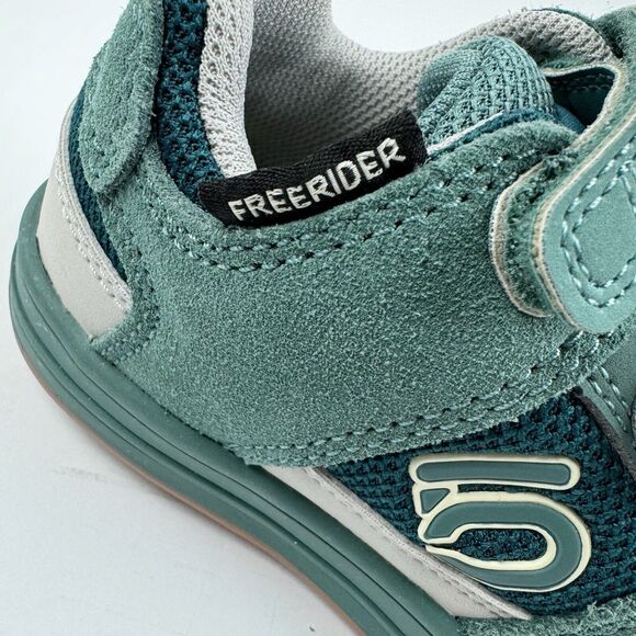 Adidas Five Ten Freerider Kids Size 11K VCS Shoes Green AFZ0431 Bike BMX NWOB - Picture 7 of 14